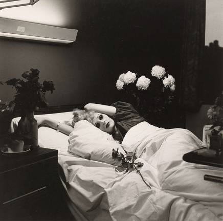 Peter Hujar (1934–1987), "Candy Darling on her Deathbed," 1973, gelatin silver print, collection of Ronay and Richard Menschel. &Copy; Peter Hujar Archive, LLC, courtesy Pace/MacGill Gallery, New York and Fraenkel Gallery, San Francisco.