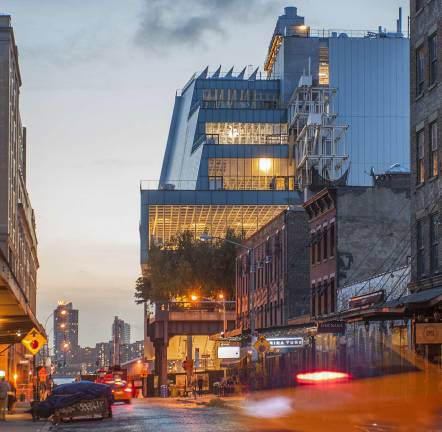 The Whitney Museum, seen from Gansevoort Street. Photograph by Karin Jobst, 2014.