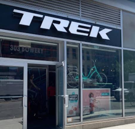 The Trek store at 303 Bowery, which will have its last day of business on Sept. 3. The staff will “consolidate” into the Stuyvesant Town shop.