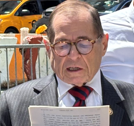 Rep. Jerry Nadler warned that a new bill introduced by Republican Congressman Addison McDowell cedes too much power to Amtrak over land use around Penn Station, which he says would strip that right from state and city government.