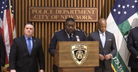 Is the NYPD working on a system similar to the Citizen app to alert the public to crimes?