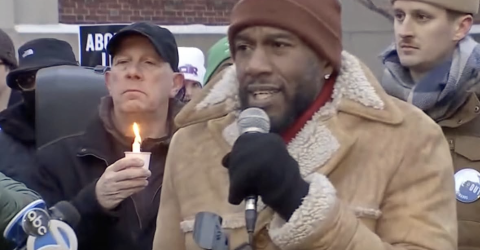 Thousands Attend Alex Pretti Vigil at Kips Bay Veterans Hospital