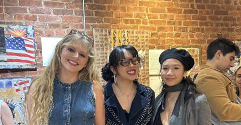 Young Pop Star Brings Thrift Store Chic Collection to NYFW