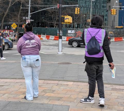 “Ticket agents” in lavender. March 2025.