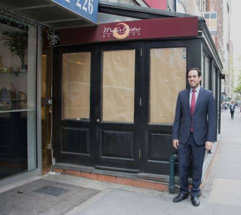 Oliver Rosenberg is challenging U.S. Rep. Jerrold Nadler in the June 28 Democratic primary, the first time in 20 years Nadler is facing a primary opponent. Photo: Melody Chan