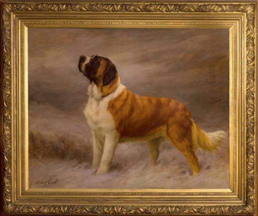 “I Hear a Voice” is an 1896 masterpiece by the English-American canine portraitist Maud Alice Earl (1864-1943). Her work is in the permanent collection of the Museum of the Dog and could be displayed in the museum’s new home at 101 Park Avenue. Image: American Kennel Club Museum of the Dog