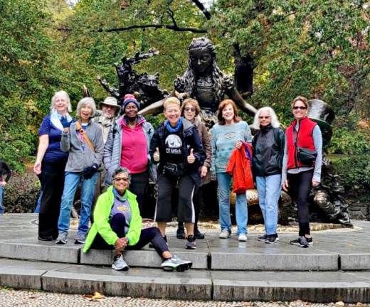 The Striders group in Central Park. Photo courtesy of Meredith Kurz
