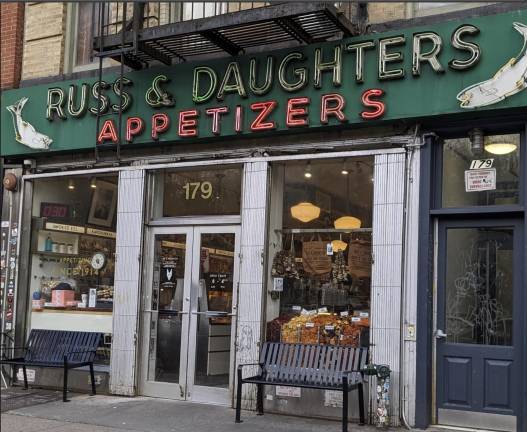 Russ &amp; Daughters at 179 E. Houston St.
