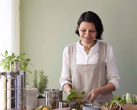 Divya Alter: "It's my passion." Photo courtesy of Divya's Kitchen