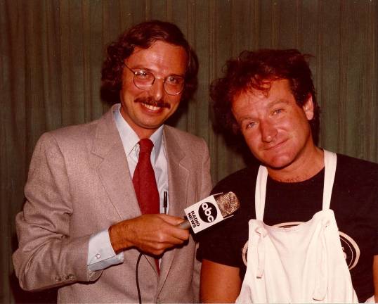 ABC News Radio's Bill Diehl has written a memoir reflecting on his nearly 50-year career, featuring highlights like his interview with Robin Williams. Photo courtesy of Bill Diehl