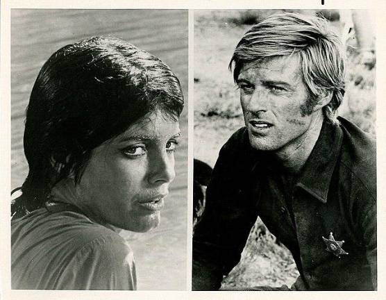Katharine Ross and Robert Redford starred in the 1969 movie <i>Tell Them Willie Boy Is Here</i>.