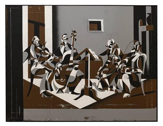 From the <i>LICH</i> collection: Gustav Bock and the String Quartet, 2024.