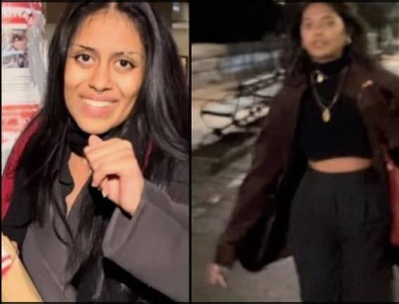 Stephanie Gonzalez (left) and Mehwish Omer were arrested for committing a hate crime and assaulting a 41-year-old Jewish woman who had confronted them for ripping down poster of Israel hostage victims.