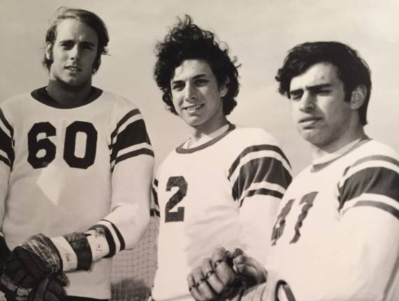 The author (center) as a freshman in 1970. Photo courtesy of Stephan Russo