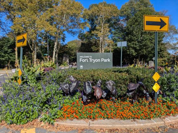 Welcome to Fort Tryon Park.