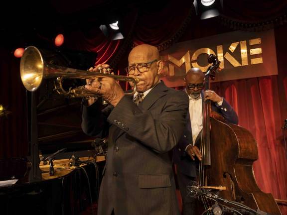 Trumpeter Eddie Henderson at Smoke. Photo: James Katz