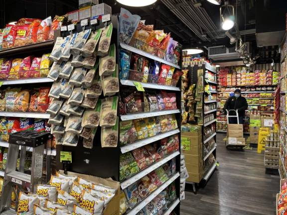 H Mart on Third Ave. offers both hot meals and an impressive array of pan-Asian groceries that can be hard to find elsewhere. Photo: Kay Bontempo
