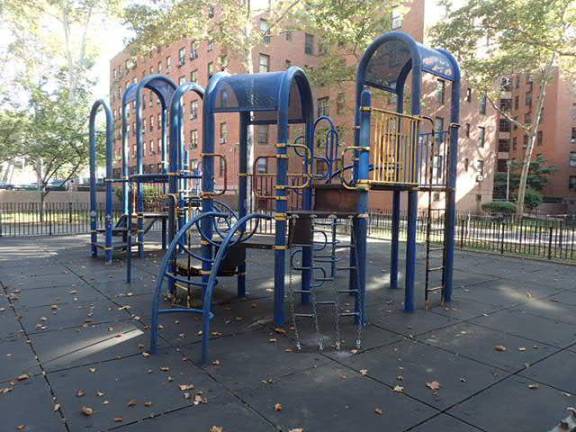 Vladeck Park Playground, nestled inside the Vladeck NYNCA housing project, is slated for a major makeover.