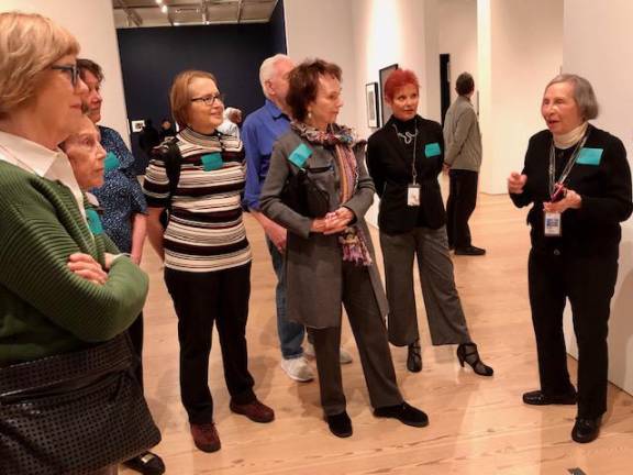 A tour of the Whitney Museum. Photo courtesy of Carnegie Hill Village