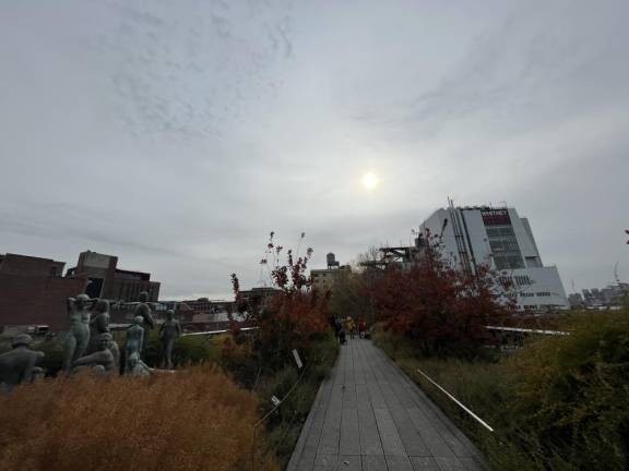 The High Line offers the perfect mid-distance walk to clear your head. Photo: Kay Bontempo