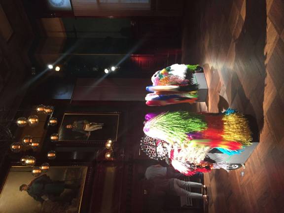 Colorful juxtapositions in period rooms. Photo: Anne Kristoff