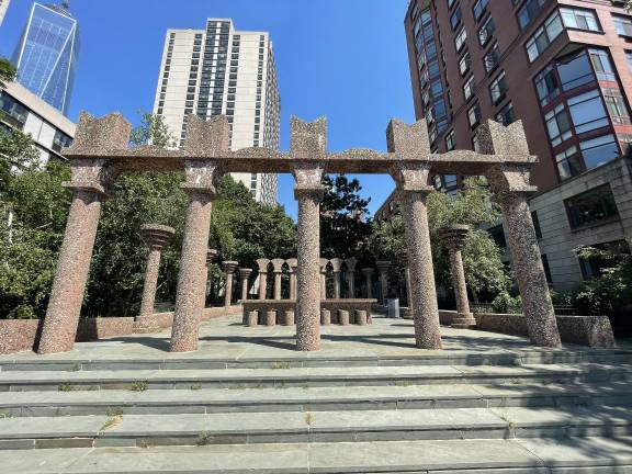 Upper Room looking east, July 2022.