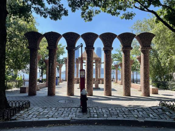 Upper Room looking east, July 2022.