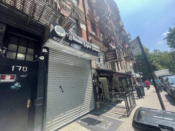 The incident occurred at “Wholesome Organic Convenience,” a bodega located at 170 Rivington St. Himyar Salahi, the worker who was shot, was transported to Bellevue Hospital in stable condition.