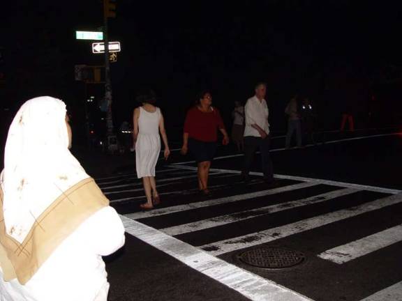 Blackout in NYC, August 14, 2003. Photo: Dennis Milam, via flickr