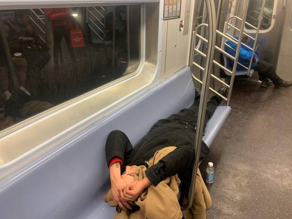 The NYS budget for Fiscal Year 2026 includes $25 million for centers to provide services and care for the homeless on our transit system.
