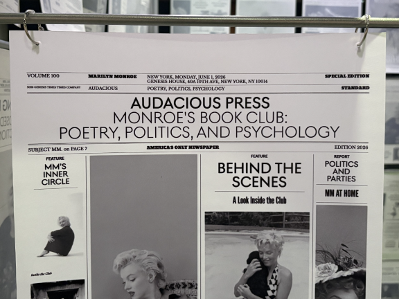 An up-close example of a headline posted within “The Headline Room.”
