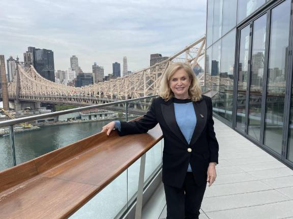 Rep. Carolyn Maloney. Photo courtesy of Maloney’s office