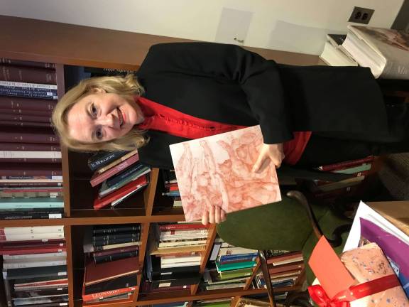 Carmen Bambach, curator of “Michelangelo: Divine Draftsman and Designer.” Photo: Michele Willens