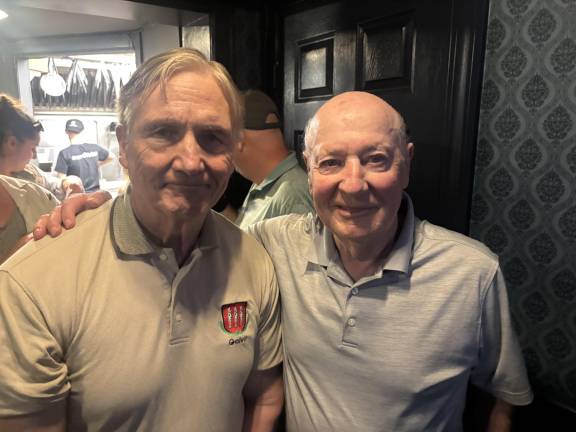 Martin Galvin (left), former publicity director of the Irish Northern Aid Committee (NORAID), and Gabriel Magahey, once called the “leader of the IRA in America.” Magahey says the Trump administration is now trying to force him to return to Ireland.