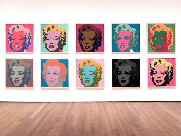 Andy Warhol's Marilyn Monroe series, 1967 on view at MoMA through October 18th Photo by Adel Gorgy