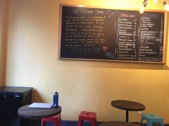 Southern Cross, an Australian-style coffeehouse on East Fifth Street, opened in February. Photo: Claire Wang