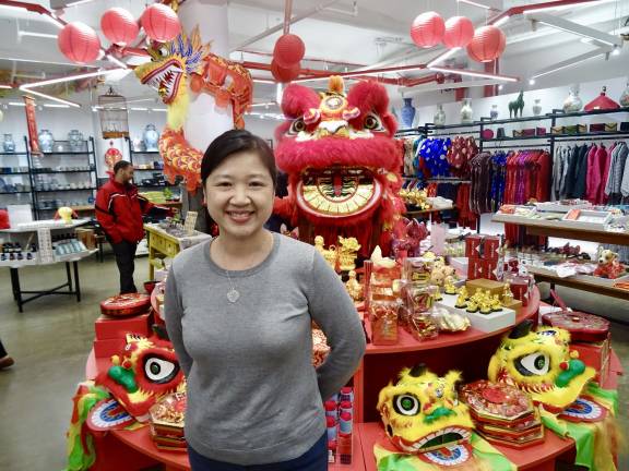 Pearl River's Joanne Kwong in the store's Chelsea Market location. Photo: Clarrie Feinstein