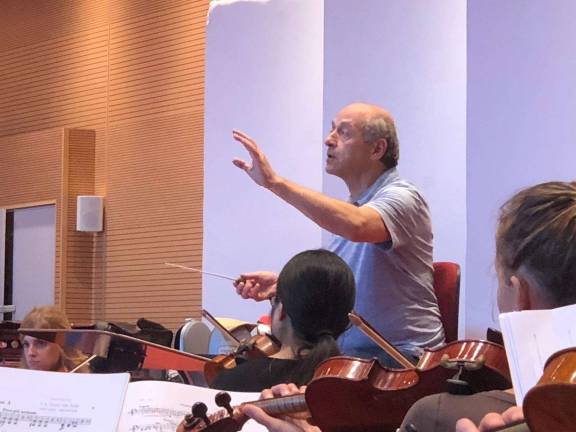 Iván Fischer conducting La Scala Academy Orchestra. Photo: Courtesy of La Scala Academy Orchestra