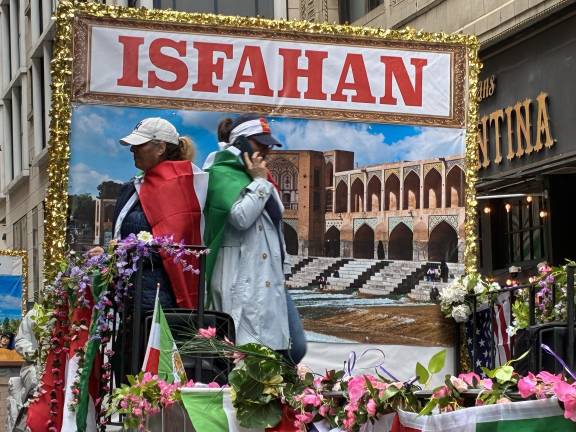 Persian Day Parade on Madison Avenue, April 19.