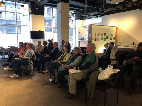 Senior Planet members attend an event about social media privacy. Photo: Ashad Hajela