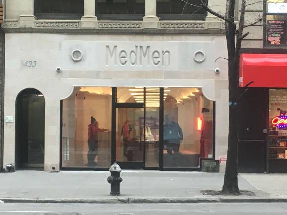 Patients with prescriptions for medical cannabis products can purchase them at MedMen, a dispensary at 433 Fifth Ave. Photo: Michael Rock
