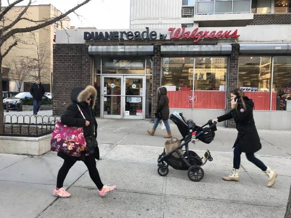 A Duane Reade / Walgreens on Columbus Avenue at West 95th Street. The giant pharmacy chain has 139 stores all over Manhattan, and among the national retailers operating in the borough, only Starbucks and Duane Reade have more locations.