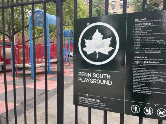 The playground has been on CB4’s “statement of district needs” for years. Photo by Abigail Gruskin