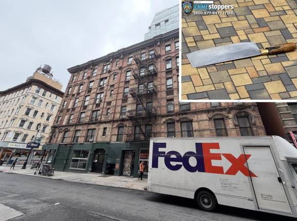 Madman wielding large meat cleaver, Wei Chan, was shot dead by NYPD inside 126 Ludlow St.