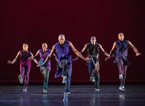 Alvin Ailey American Dance Theater in Rennie Harris’s “Lazarus.” Photo: Paul Kolnik