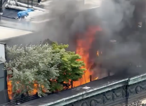 The cause of the 366 Broadway fire, which according to footage seemed to entail flames over six feet, remains unclear.