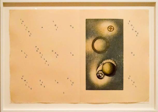 A folio from &quot;65 Maximiliana or the Illegal Practice of Astronomy.&#x201d; Photo: Adel Gorgy