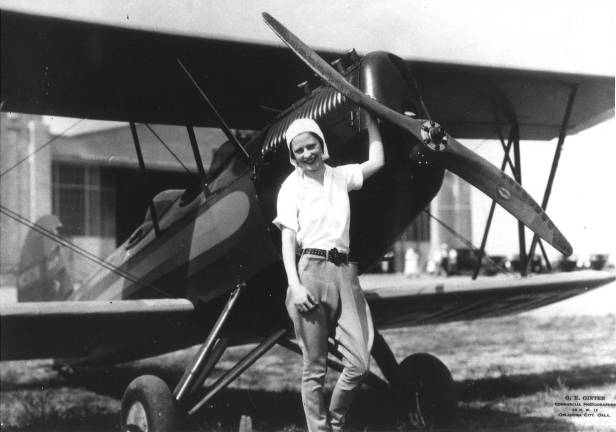 Theasa Logan Tuohy, the author's mother and her "crate." Photo courtesy of Theasa Tuohy