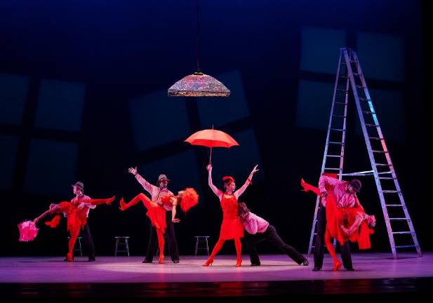 Alvin Ailey American Dance Theater in Alvin Ailey’s “Blues Suite.” Photo: Paul Kolnik