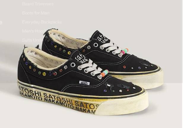 The new limited edition retro style <a rel=nofollow noopener noreferrer href=https://www.gearpatrol.com/footwear/vans-otw-authentic-oxford/ target=_blank>OTW by Vans</a> x Satoshi Nakamoto Era 95 Gems went on sale on April 30 and quickly sold out. Police were summoned to control the crowd by 6:30 a.m., hours before the store opened.